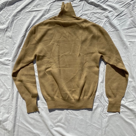 Military Grade, Tan Wool Sweater, New In Bag - Size L - Picture 3 of 5